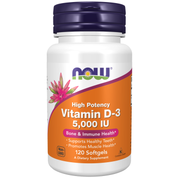 Vitamin D-3 5000 iu 120 softgels