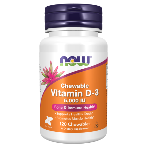 Vitamin D-3 5000 iu 120 chews